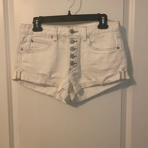White We the free jeans shorts